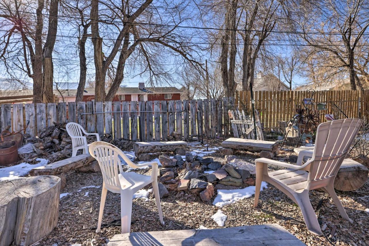 Cozy And Vintage Cedar City Apartment With Fire Pit! מראה חיצוני תמונה
